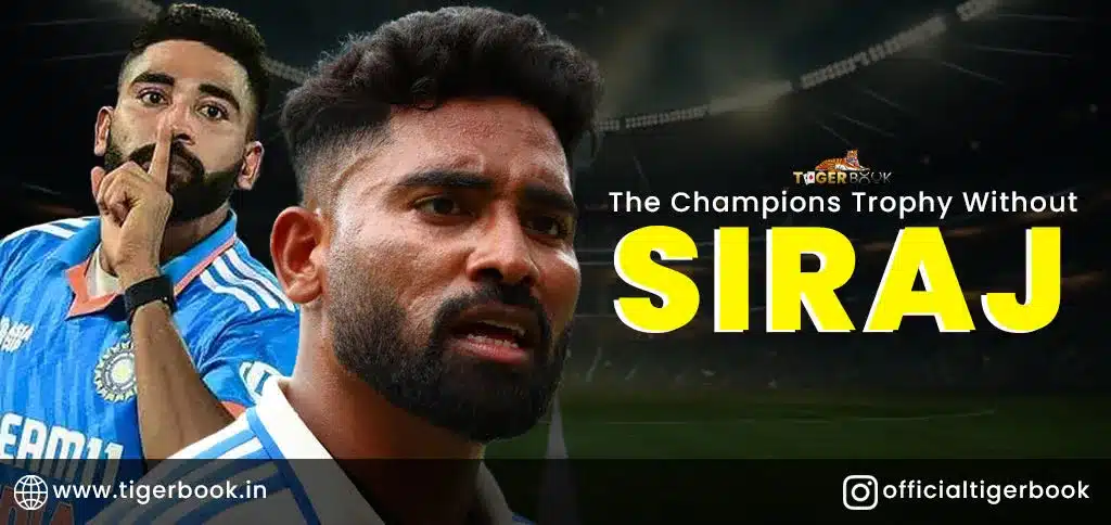 mohammed Siraj Champions Trophy