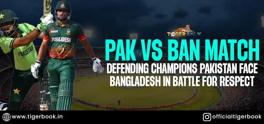 Pak vs Ban Match