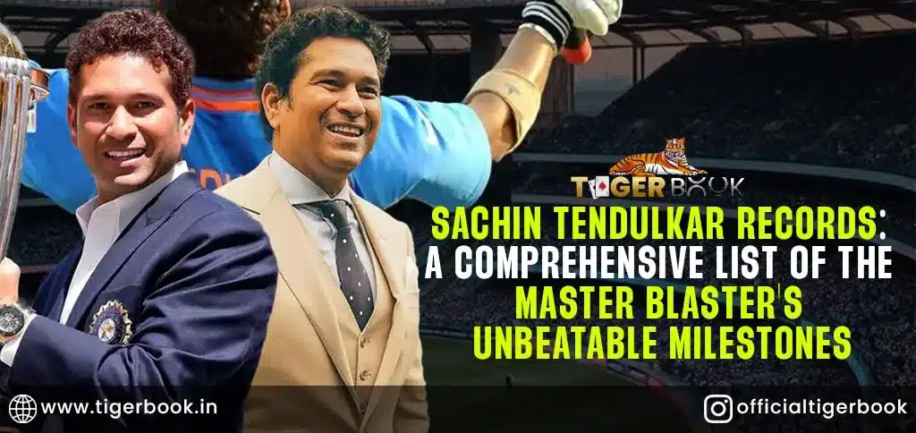 Sachin Tendulkar Records