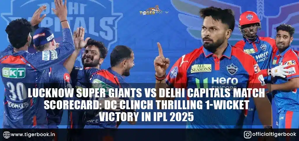 Lucknow Super Giants vs Delhi Capitals Match