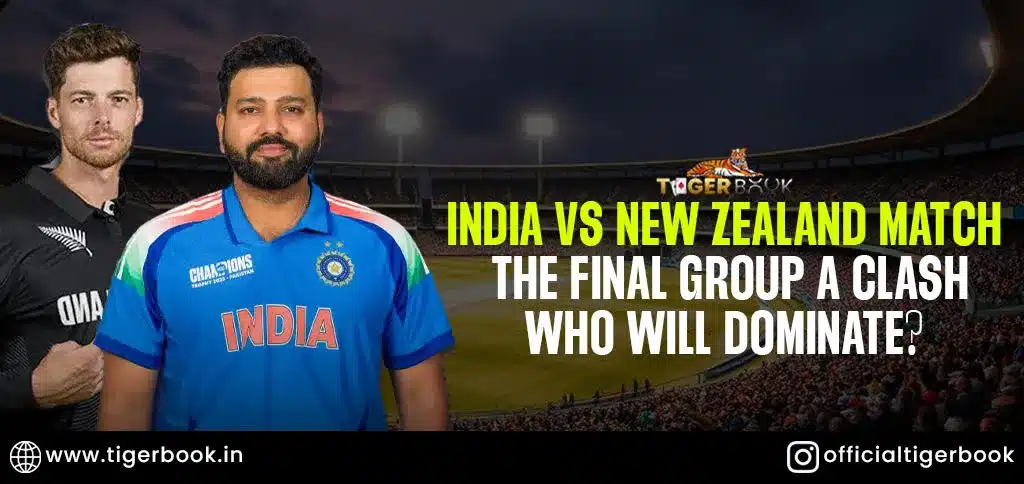 India vs. New Zealand match