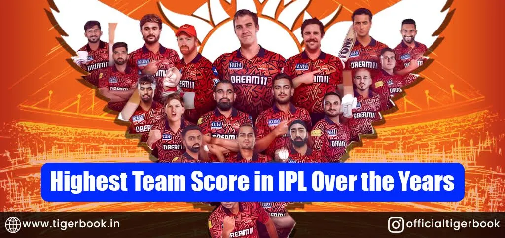 highest team score in IPL