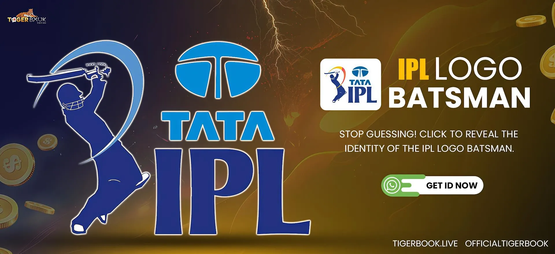 IPL Logo Batsman