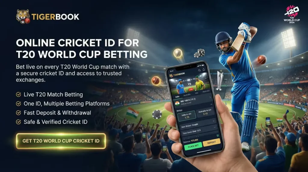 Why do need an online cricket id for T20 world cup cricket betting